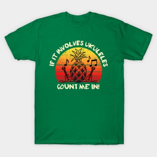 Ukuleles, Count Me In T-Shirt